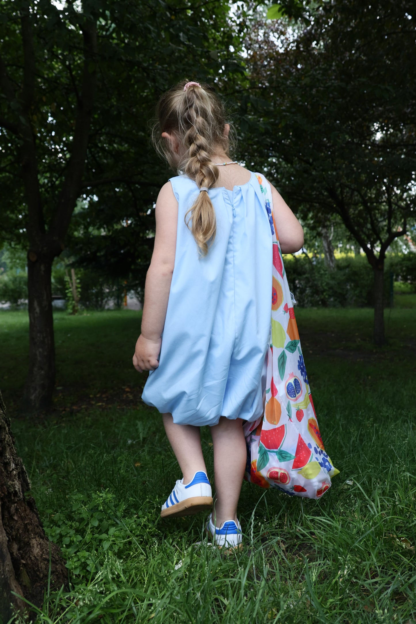 Комбінезон-метелик блакитний