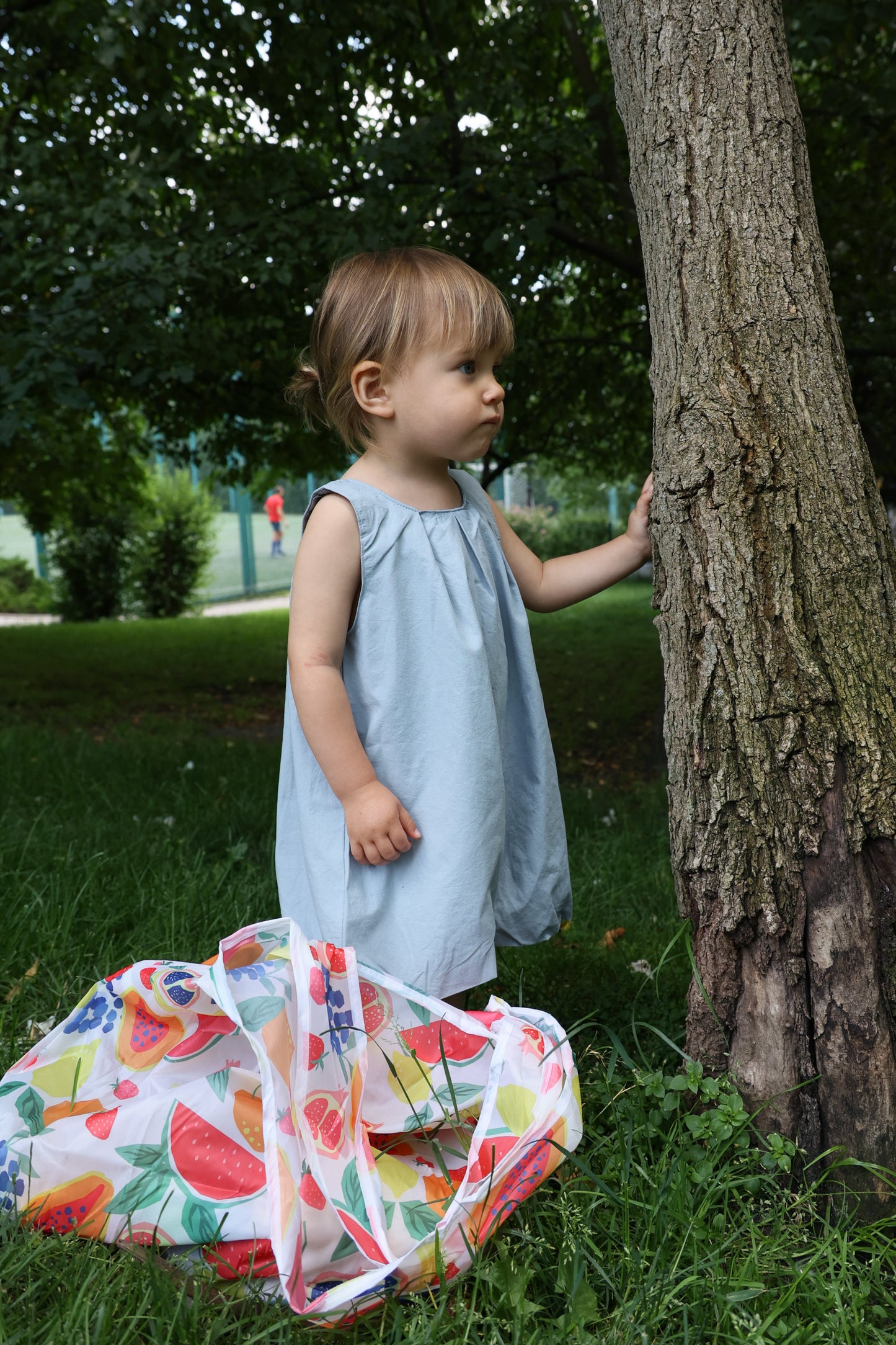 Комбінезон-метелик блакитний