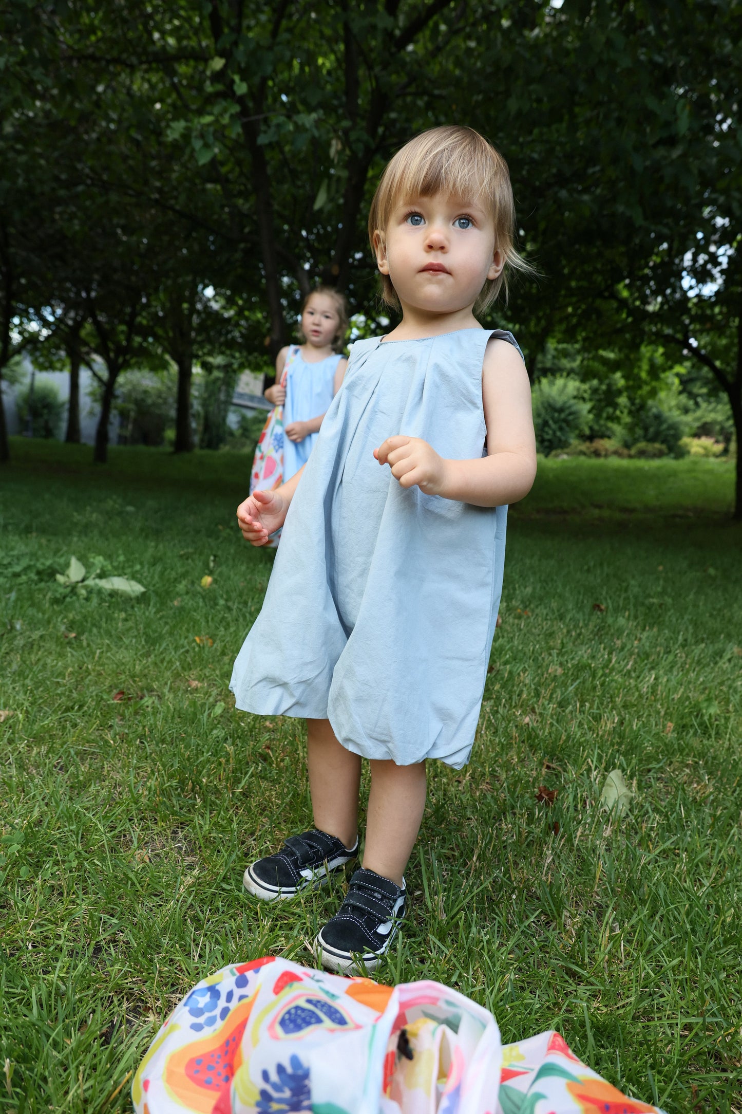 Комбінезон-метелик блакитний