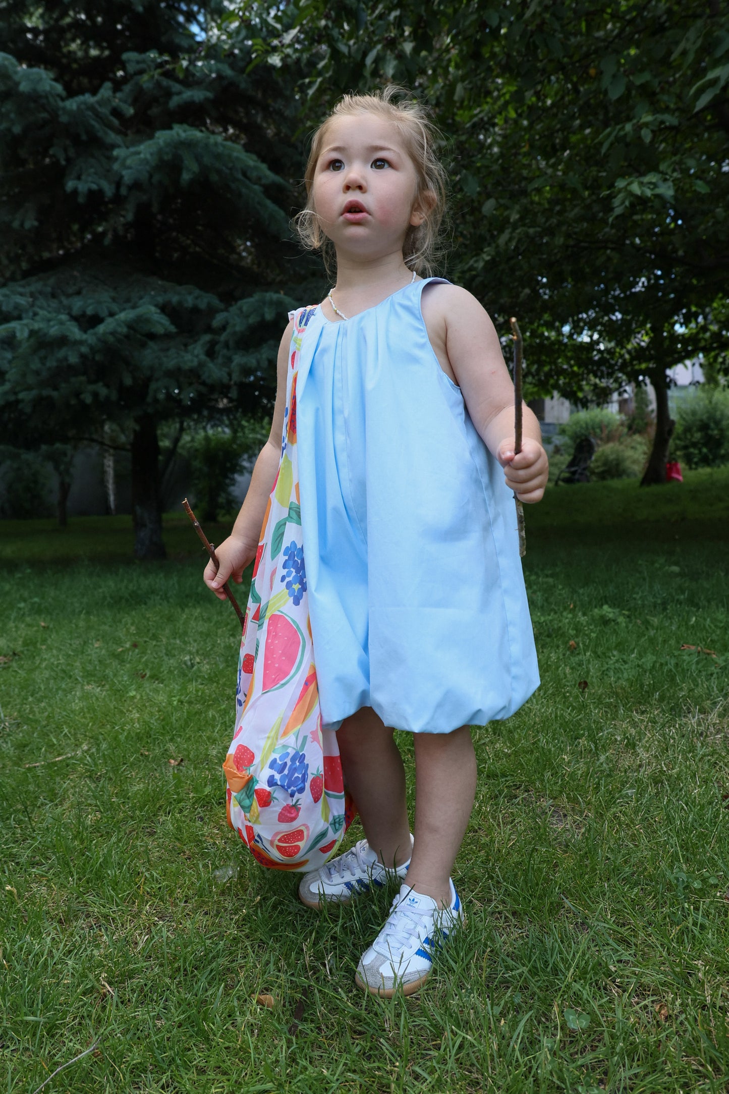 Комбінезон-метелик блакитний