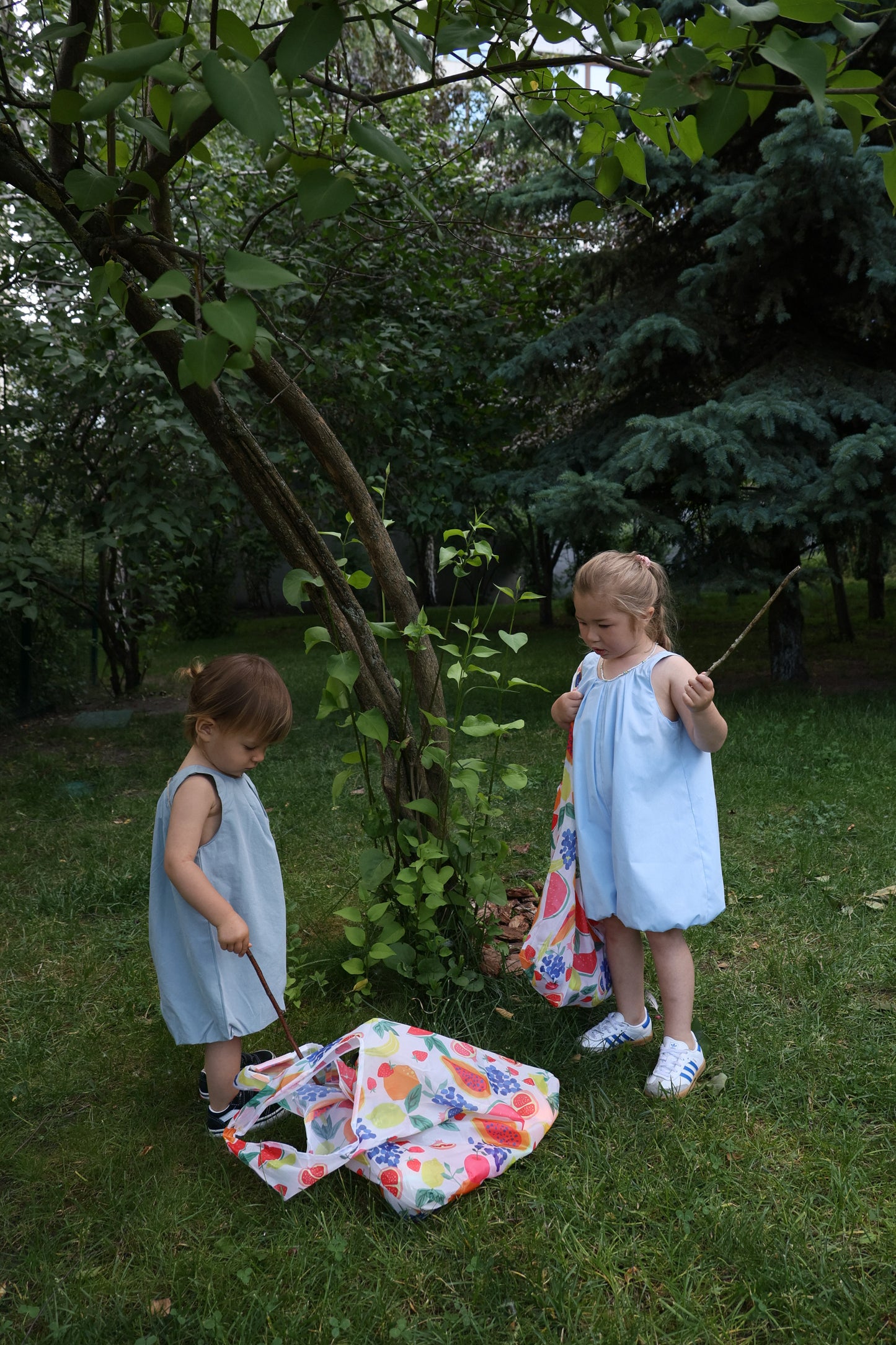 Комбінезон-метелик блакитний